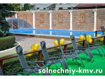 Санаторий «Солнечный» открытый  бассейн